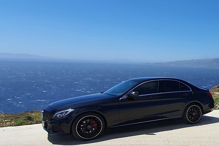 Disposal in Mykonos in Private Car with Driver 24/7